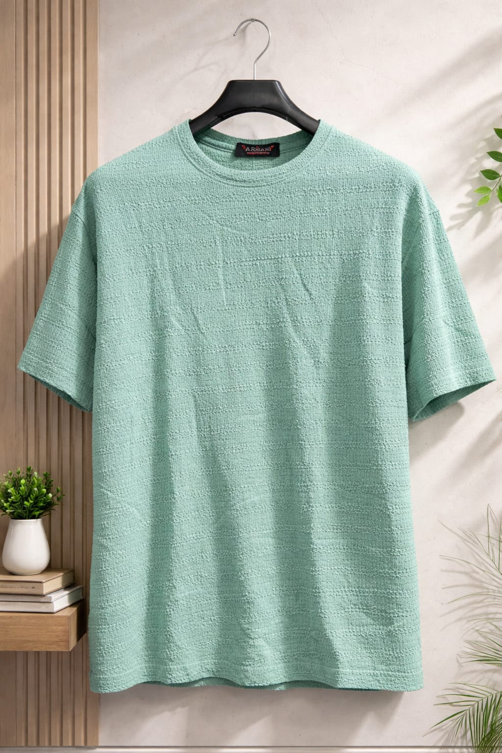 Drop shoulder shirt