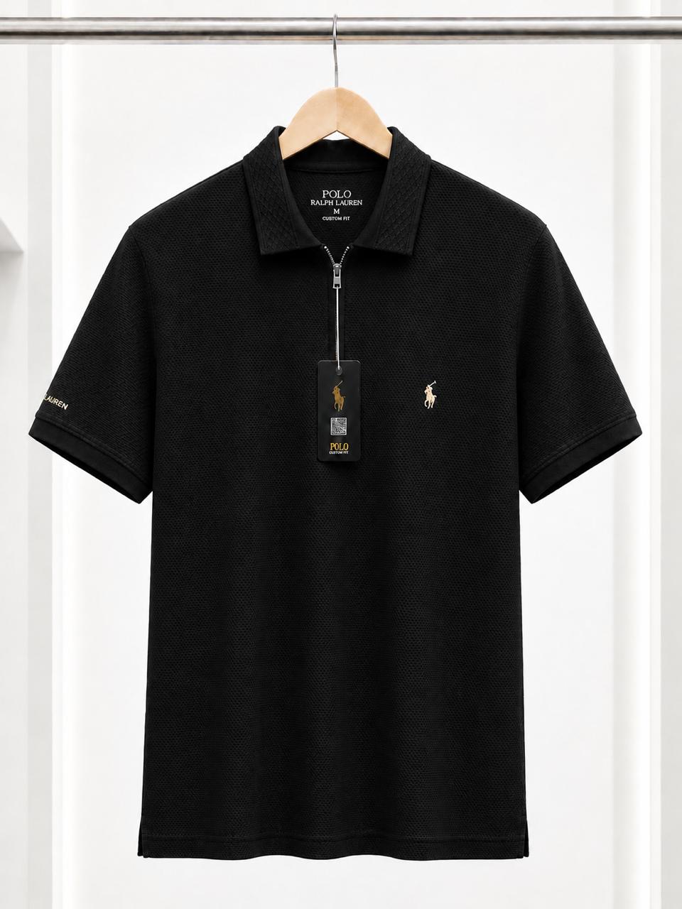 Popcorn Texture Polo – Luxury in Every Detail